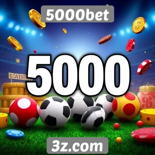 Variedade de jogos oferecidos na 5000bet